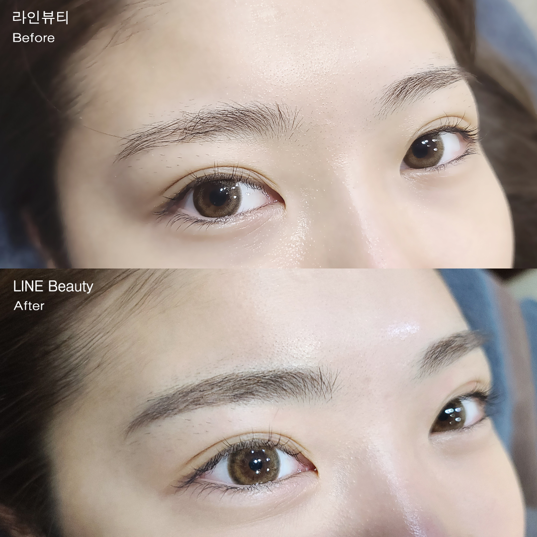 생얼에 자신감 UP! 자연눈썹문신